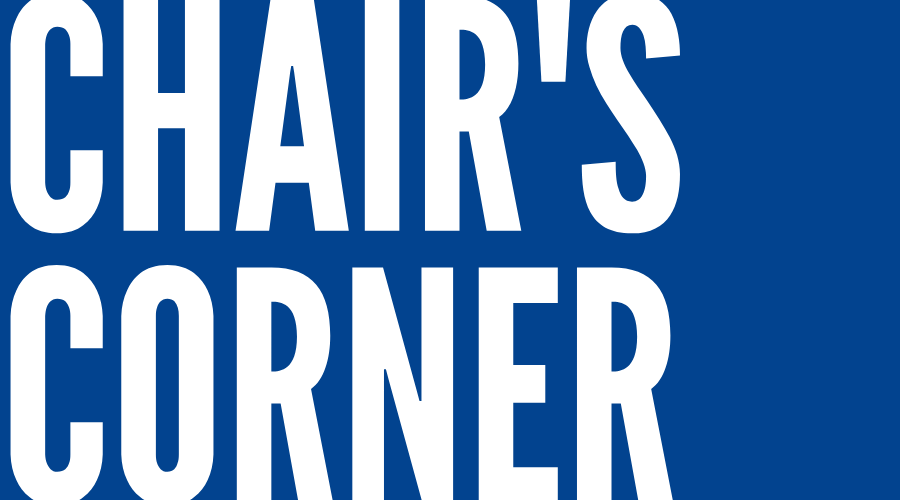 Chair's Corner - March 2022