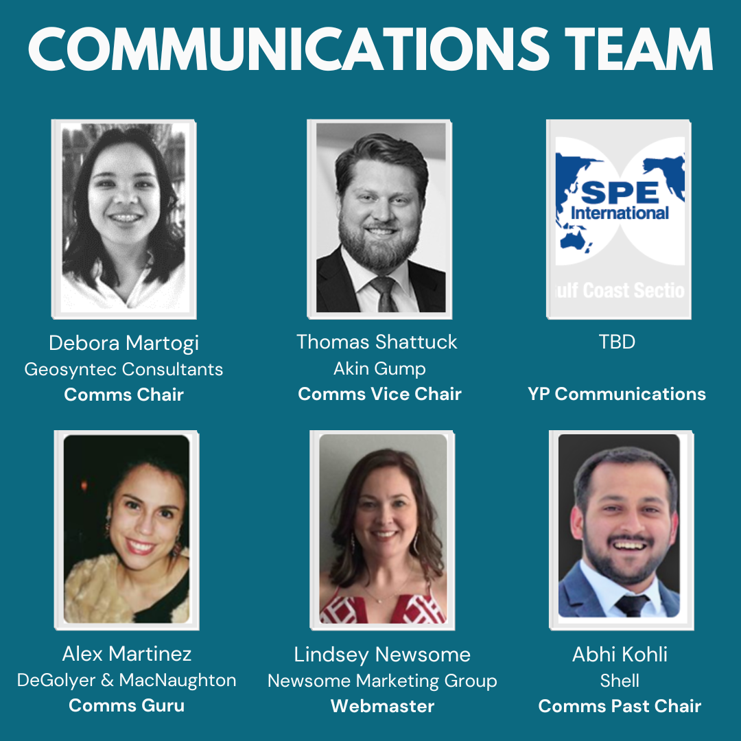 2023-2024 SPE-GCS Communications Team