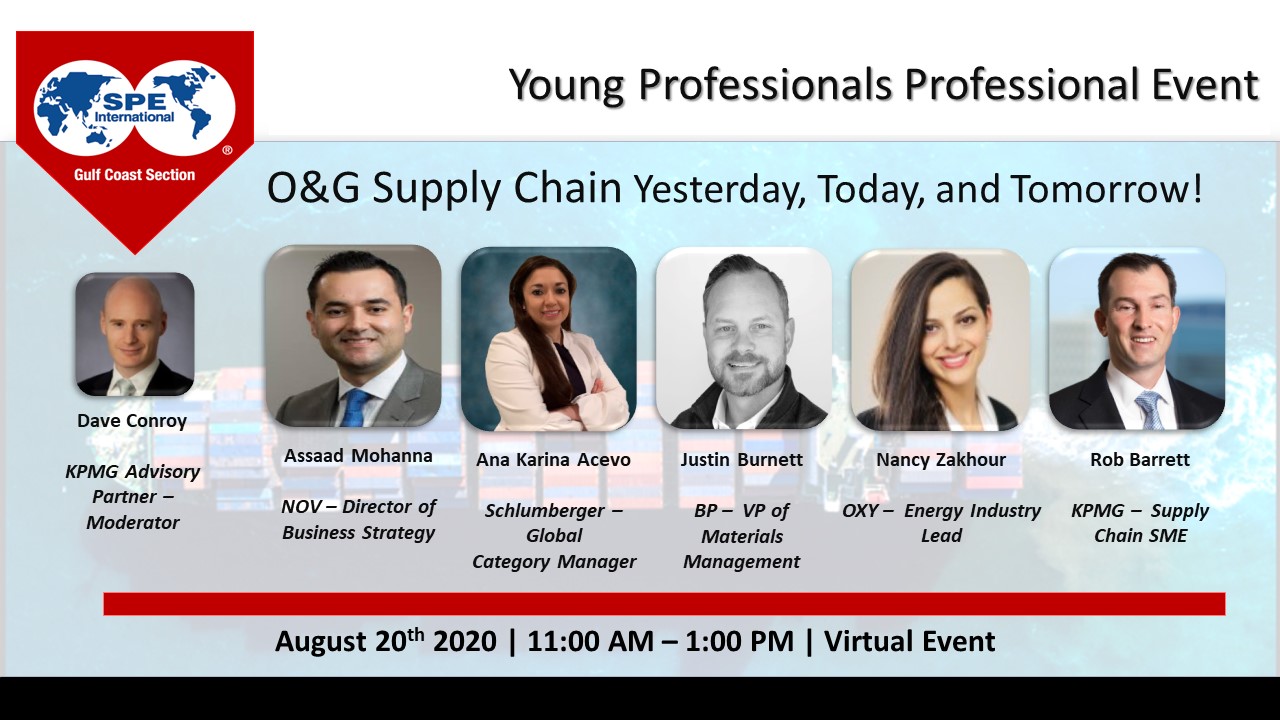 YP WEBINAR: Oil & Gas Supply Chain: Yesterday, Today, and Tomorrow