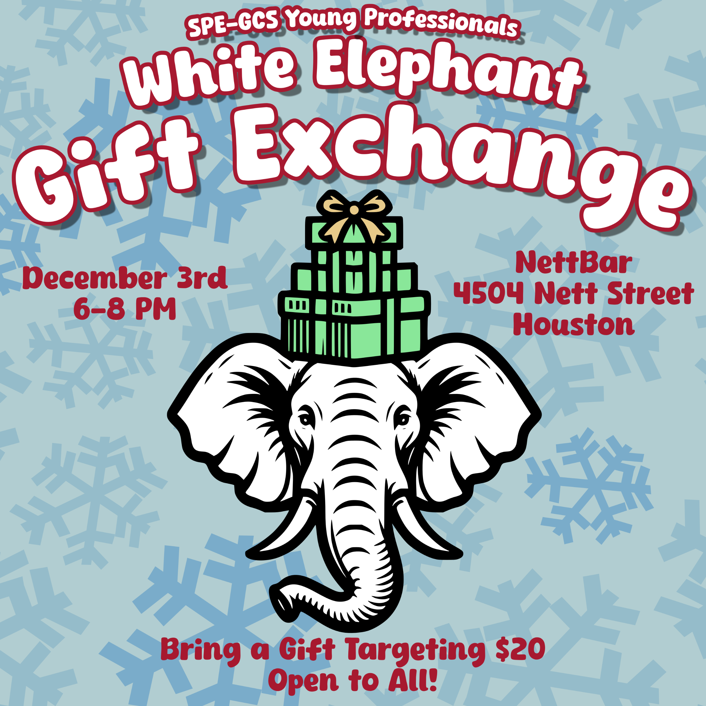 SPE GCS Young Professionals - White Elephant