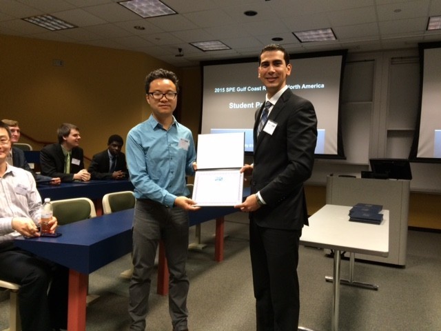 SPE GCNA 2015 Regional Student Paper Contest at Rice Univ 4.25.15 