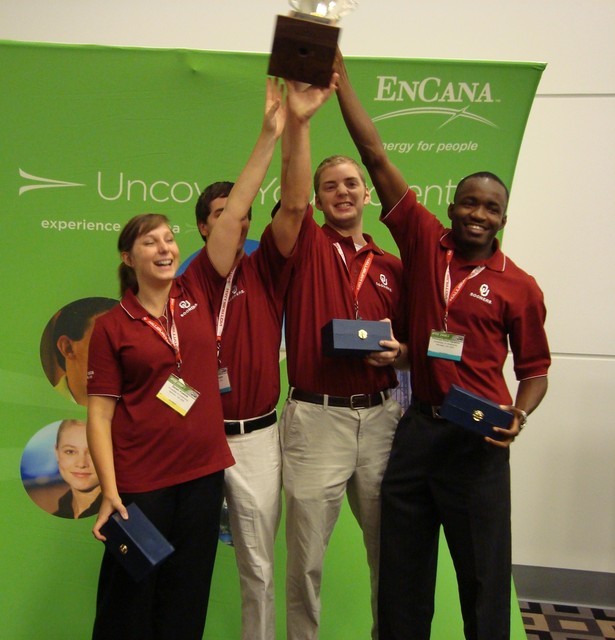 2008 PetroBowl Champs with Trophy